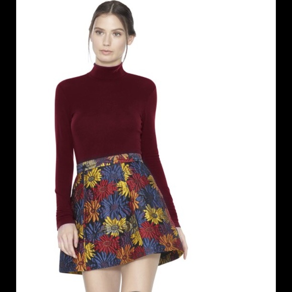 Alice & Olivia Loran Lantern Skirt Fall 2015