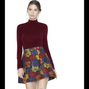 Alice & Olivia Loran Lantern Skirt Fall 2015