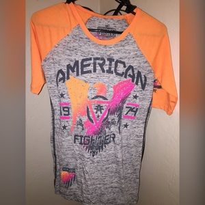 Girls American fighter tshirt from Buckle