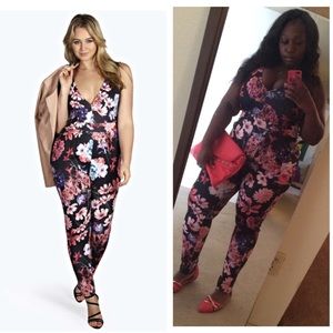 Floral jumpsuit