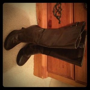 Knee high boots, very seldom worn.