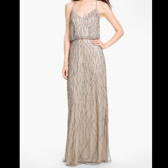 Adrianna Papell Gown / Bridesmaid Dress