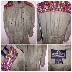 Light weight Army jacket from buckle