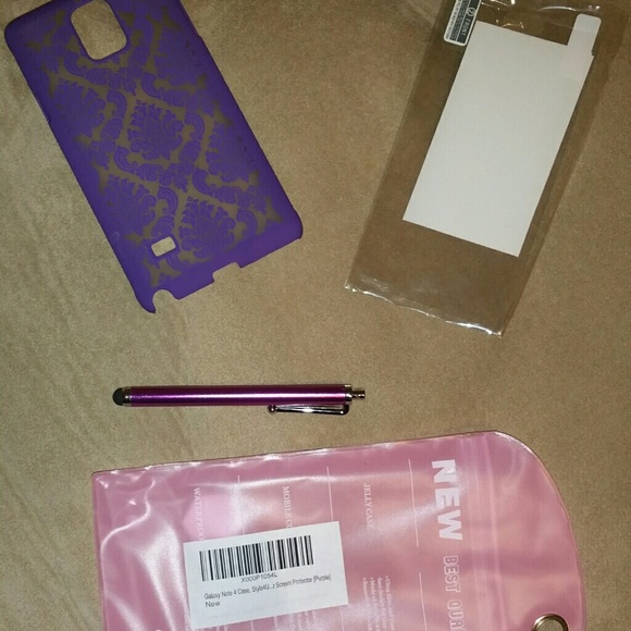 Brand new note 4 case, stylus & screen protector