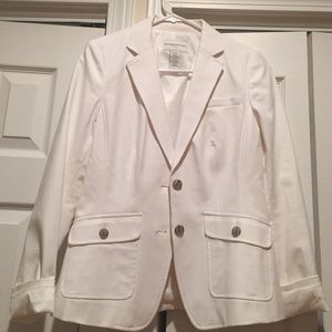 White Banana Republic Blazer