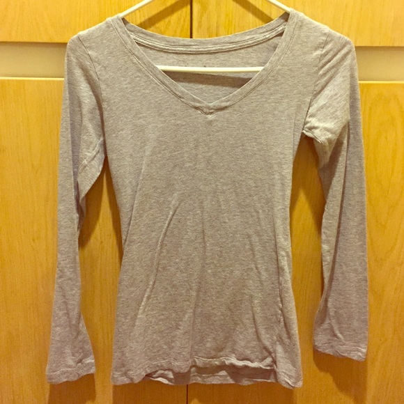 grey long sleeve