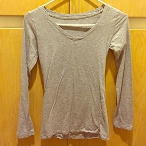 grey long sleeve