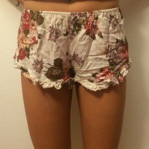 Brandy Melville floral print shorts