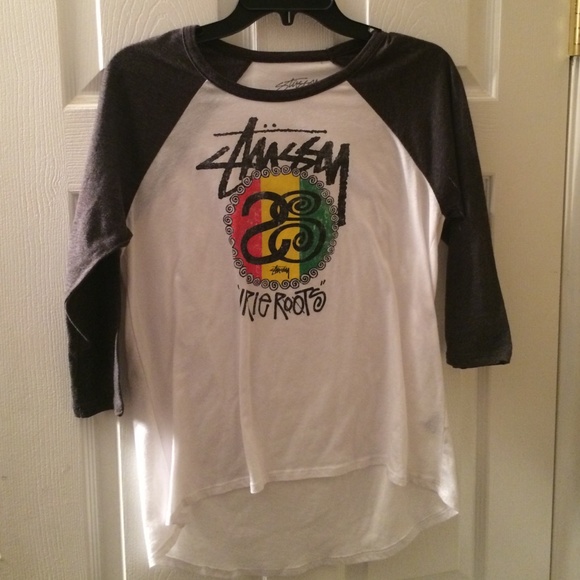Stussy baseball t shirt