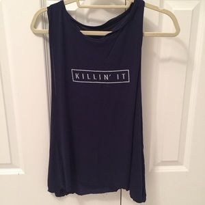 Brandy Melville "Killin' It" Muscle Tank