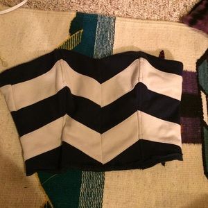 Urban outfitters tube top stripped