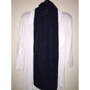 Navy Infiniti scarf