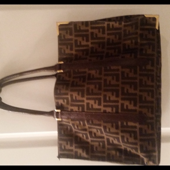 Fendi Zucca Handbag - Picture 1 of 2