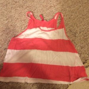 Stripped crop top H&M