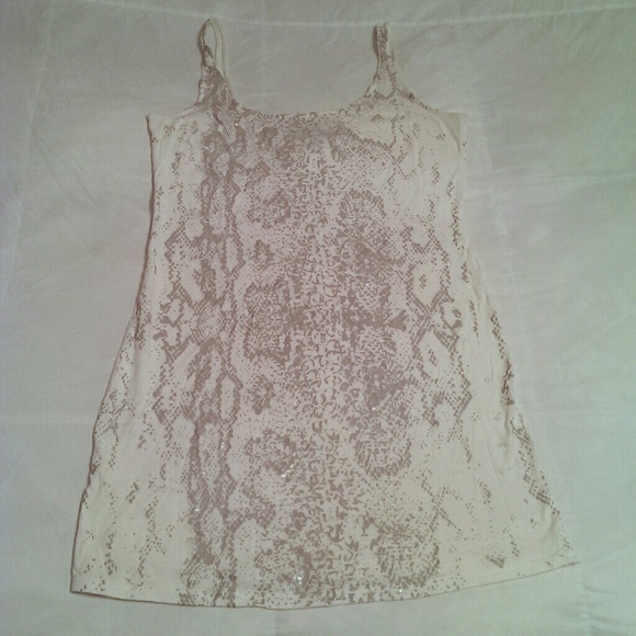 Express brand Snake Print Tank Top