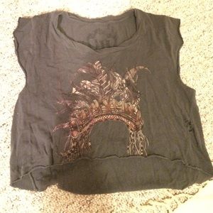 Insight gray crop top indie coachella