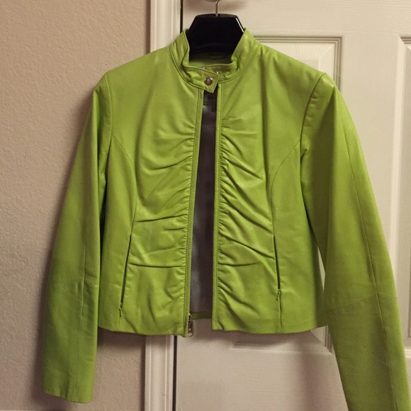 Leather jacket