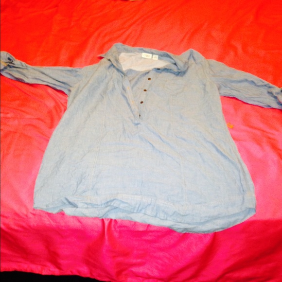 Denim Button Up