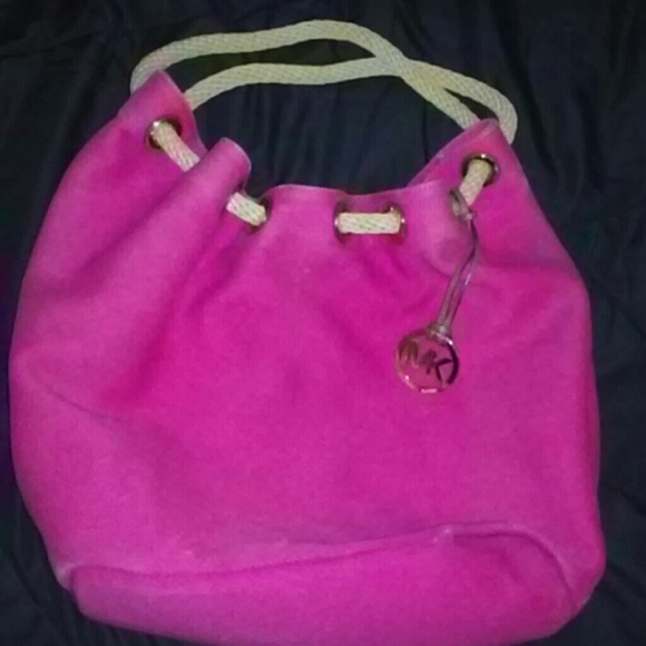 Michael Kors Pink Canvas handbag