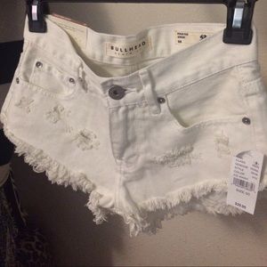 High rise shorts