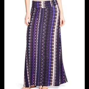 Mossimo Supply Co. Printed Maxi Skirt
