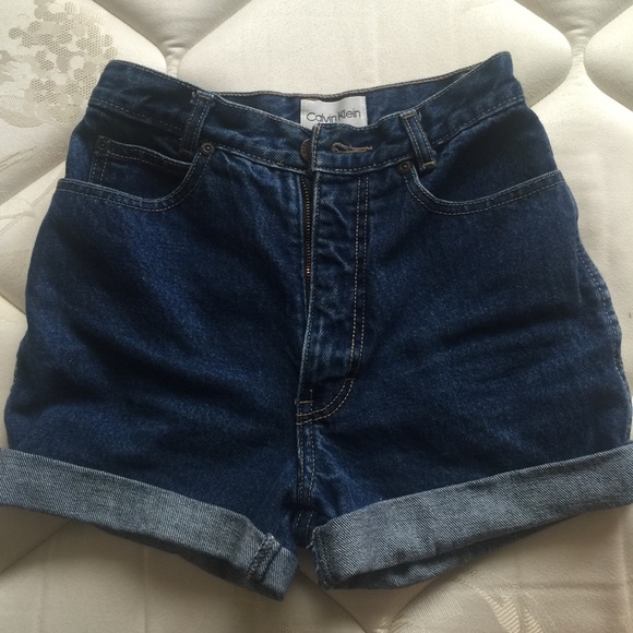 High-Waisted Jean Shorts