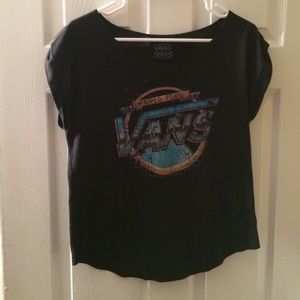 Black vans t shirt