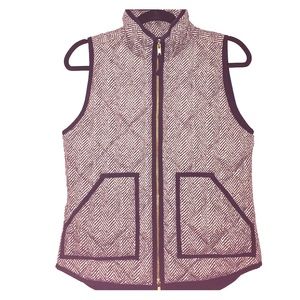 J.Crew Herringbone Vest (Factory Version)