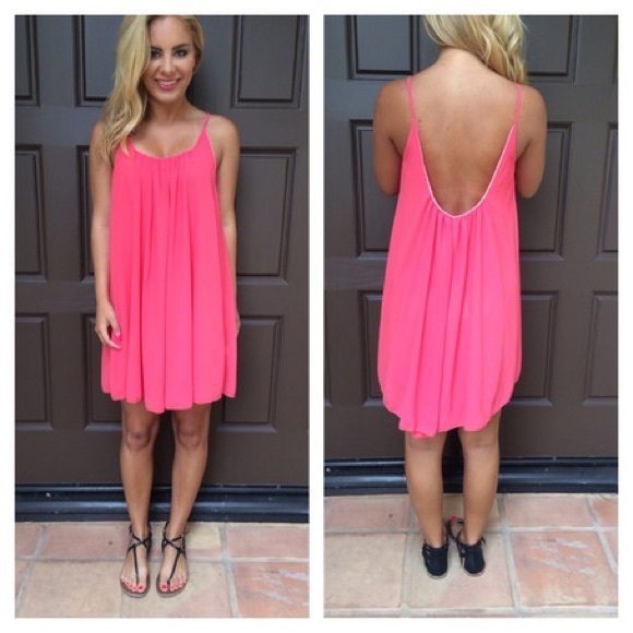 BRIGHT Dainty Hooligan Low Back Dress