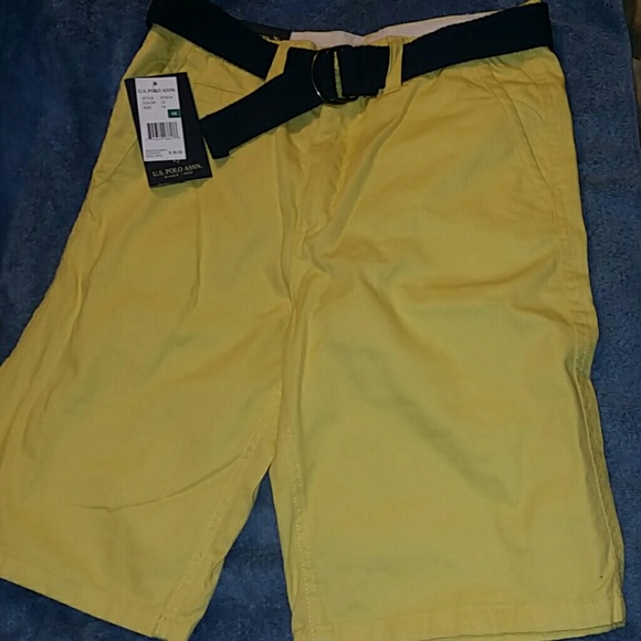 Yellow shorts