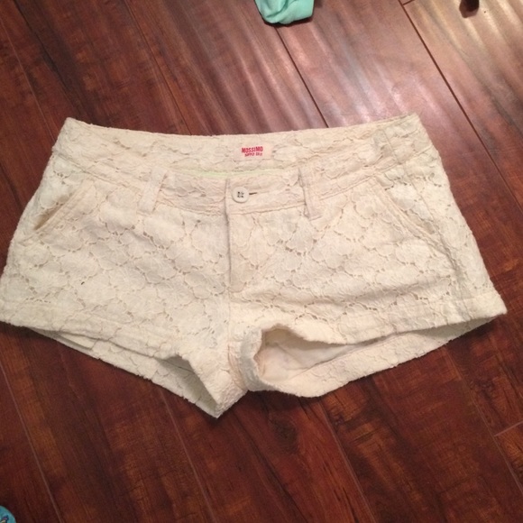 White shorts