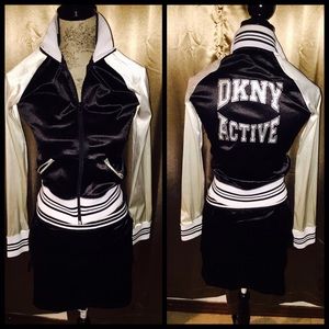 DKNY Active Wear Jacket & Skirt Set