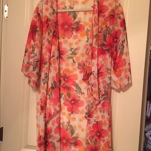 Floral kimono