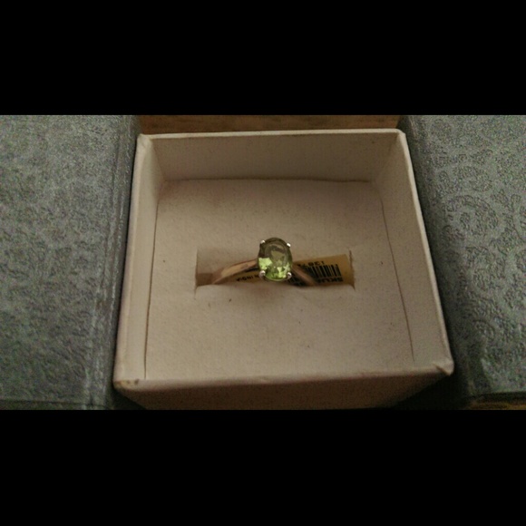 Jewelry - NWT 14 K GOLD OVERLAY STERLING SILVER RING