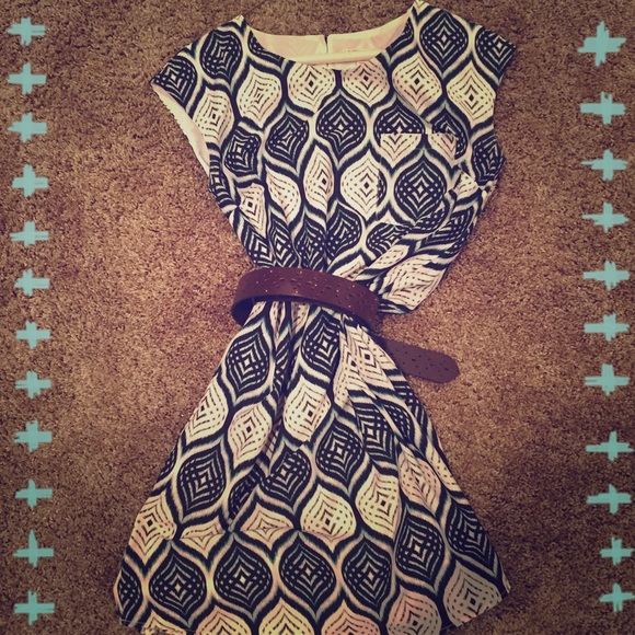 Merona Size Medium Print Dress