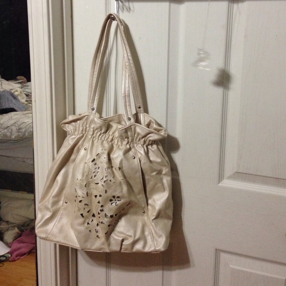 Light beige purse