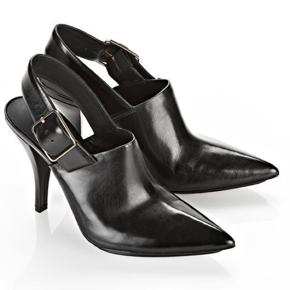 Alexander Wang Black Leather Booties