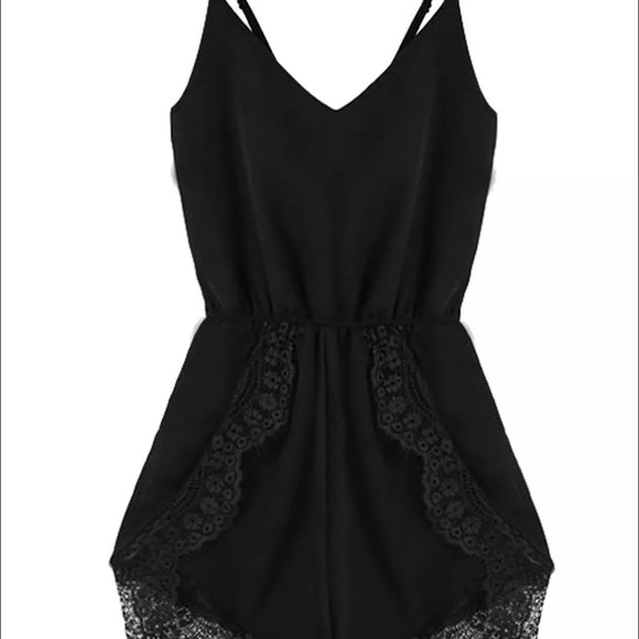 Chiffon Lace Romper🎀