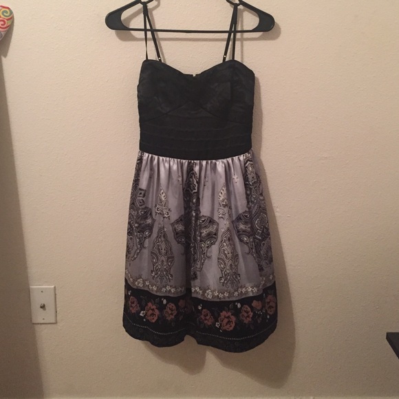 2 strap satin dress