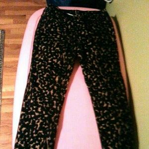 Leopard Print Jeans