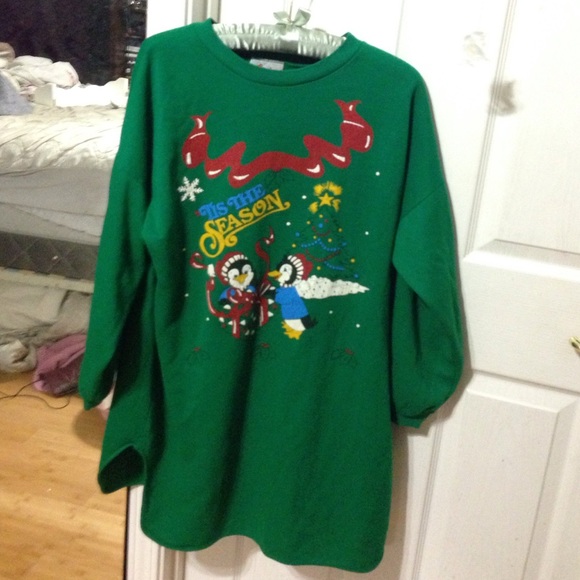Ugly Christmas sweater dress