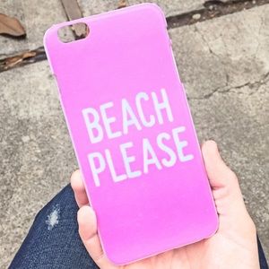 NEW beach please iPhone case!