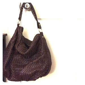 Banana Republic brown leather bag