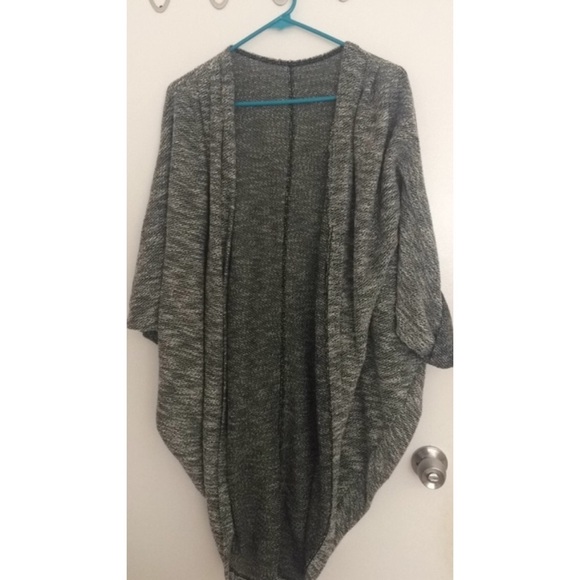American apparel snake shawl cardigan one size