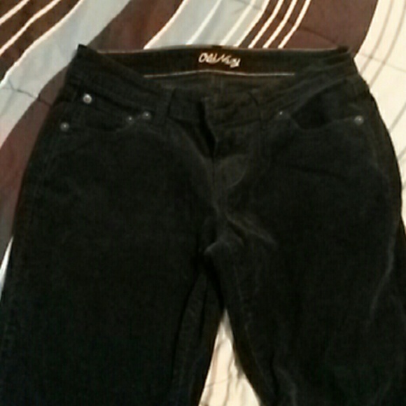 Old Navy slim bottom black Cort a Roy pants size 6
