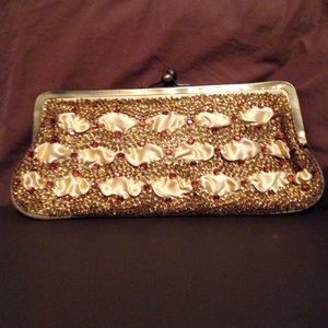Betsey Johnson beaded clutch