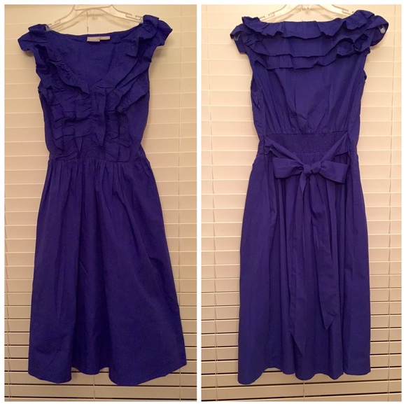 NEVER WORN eShakti Dress - Royal Blue