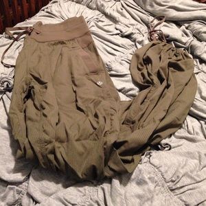 Lululemon Studio Pant Army Green Size 4