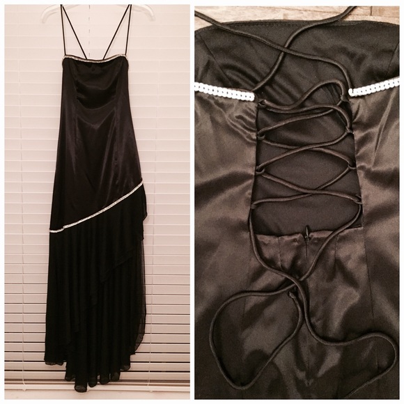 Formal - Black Spaghetti Strap