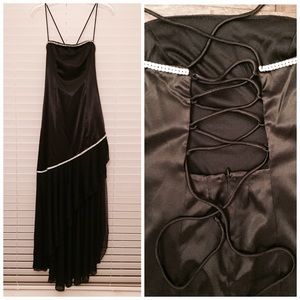 Formal - Black Spaghetti Strap